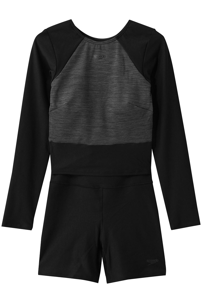Speedo(スピード)｜ミニマムロングスリーブ/ブラック の通販｜ELLESHOP