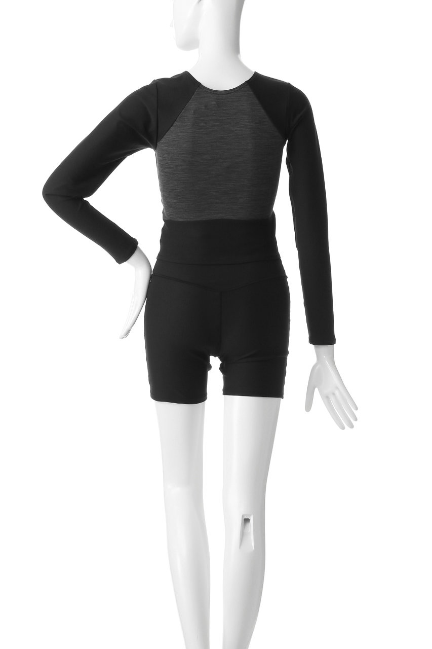 Speedo(スピード)｜ミニマムロングスリーブ/ブラック の通販｜ELLESHOP