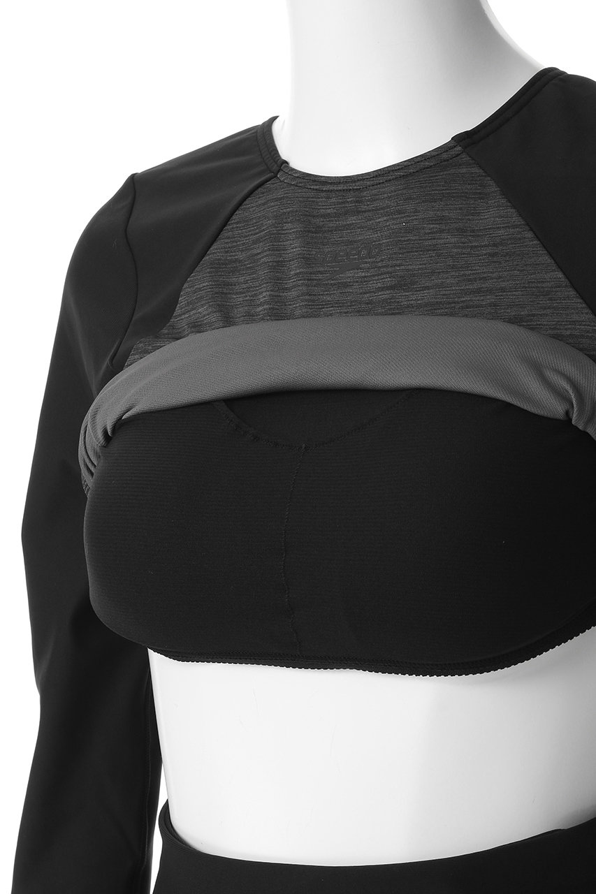 Speedo(スピード)｜ミニマムロングスリーブ/ブラック の通販｜ELLESHOP