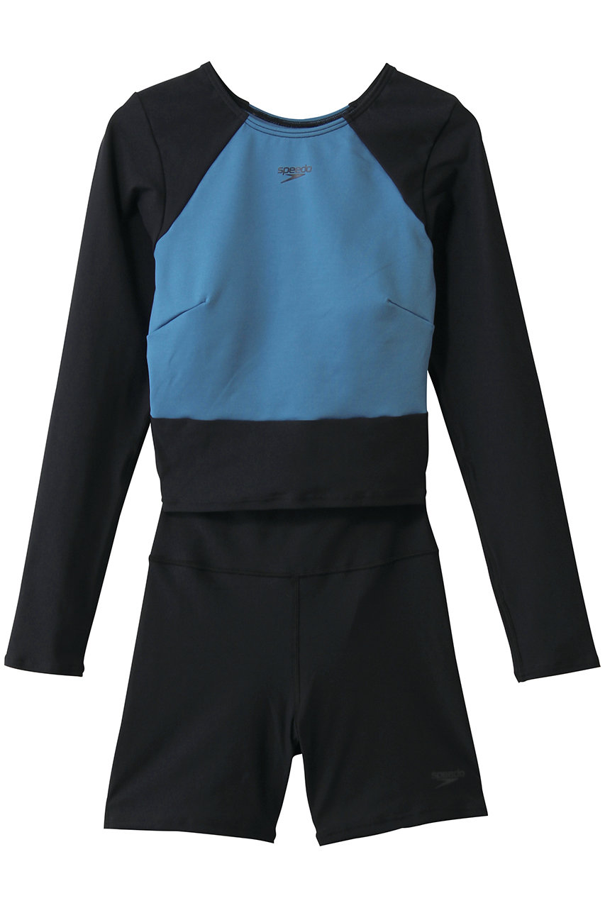 スピード/Speedoのミニマムロングスリーブ(サンライズブルー/SFW22450)