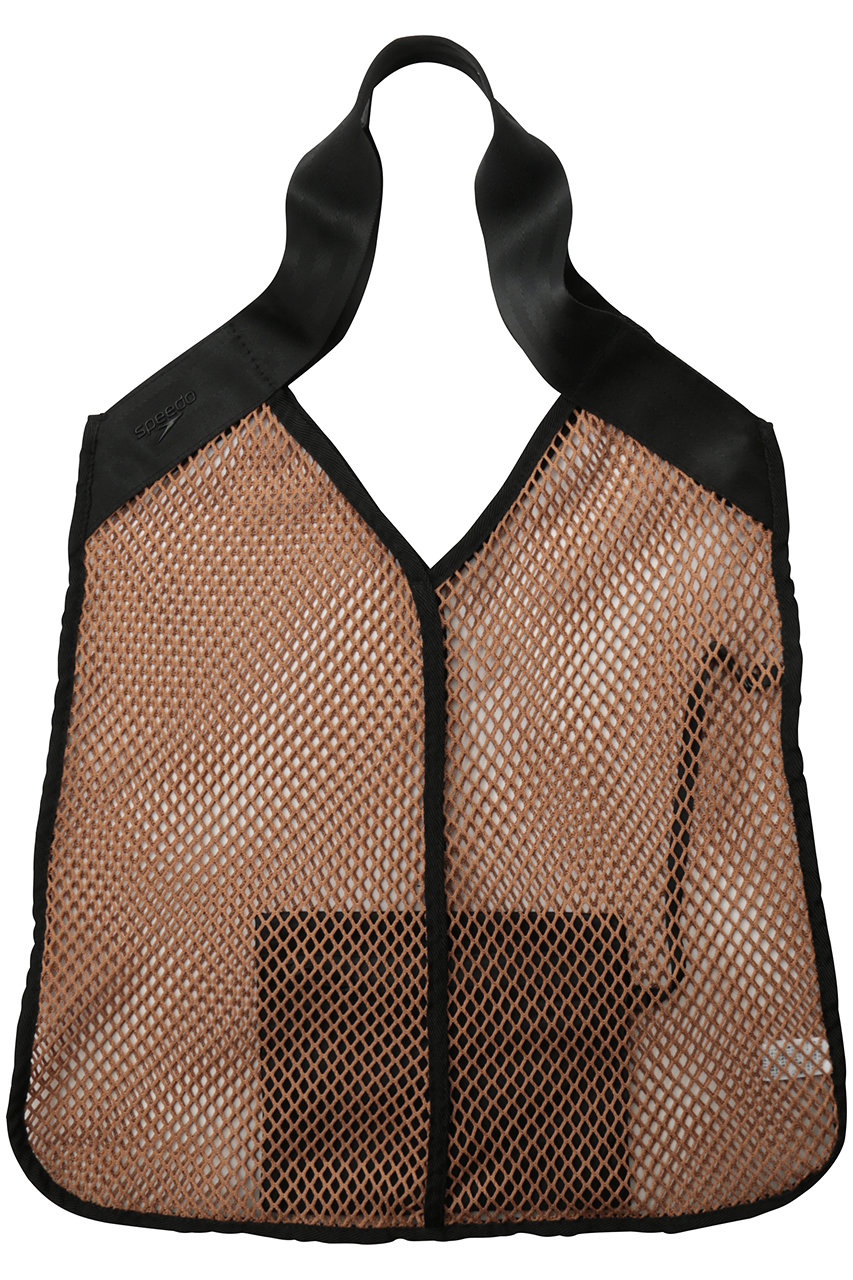 スピード/Speedoの【UNISEX】メッシュトート(キャメル/SE22631)