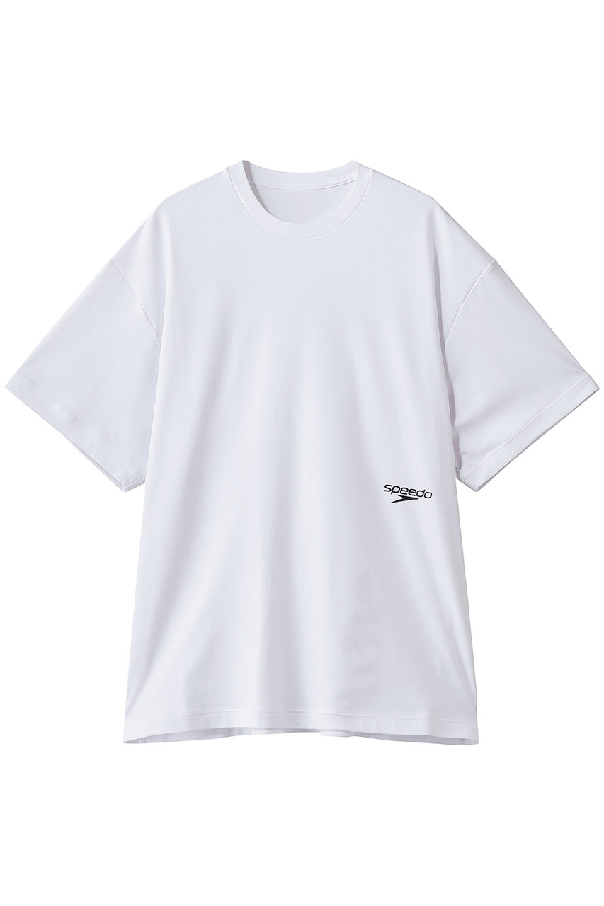 スピード/Speedoの【UNISEX】エスピーラッシュガードティー(ホワイト/SL72620)