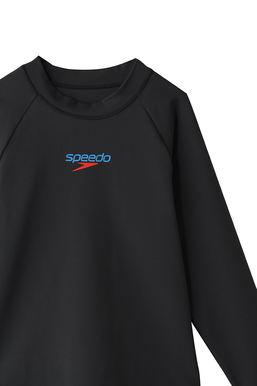 Speedo(スピード)｜【KIDS】エスピーラッシュガードジュニア/ブラック