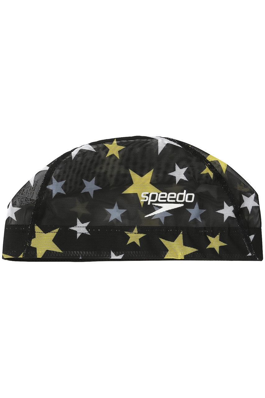 Speedo スピード スターズメッシュキャップ ブラック