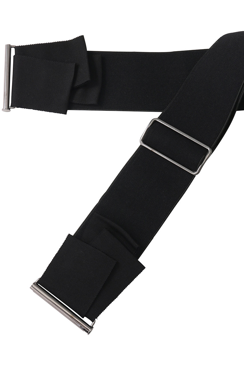 Lanvin En Bleu ランバン オン ブルー グログランリボンベルト ブラック の通販 Elleshop エル ショップ