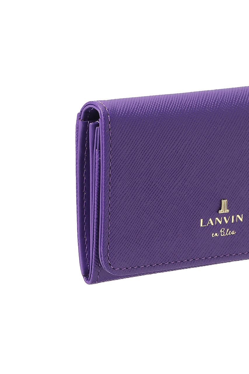 Lanvin En Bleu ランバン オン ブルー リュクサンブール名刺入れ パープル の通販 Elleshop エル ショップ