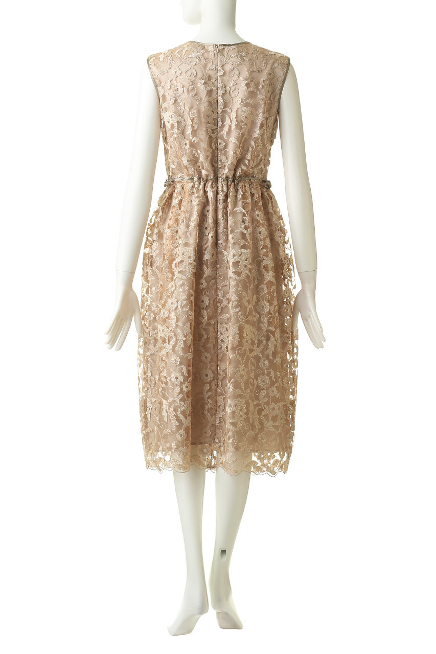 Lanvin En Bleu フラワーレースワンピース ネイビー の通販 Elleshop エル ショップ