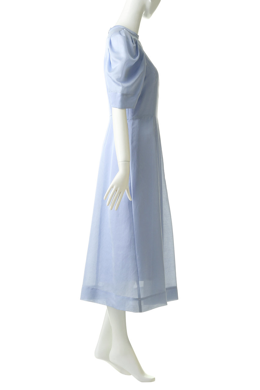 Lanvin En Bleu ランバン オン ブルー タックスリーブワンピース サックス の通販 Elleshop エル ショップ