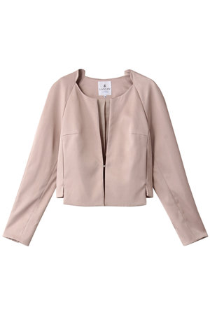 ランバン オン ブルー/LANVIN en Bleuのサテンノーカラージャケット