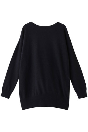 ランバン オン ブルー/LANVIN en Bleuのバックフリルニット