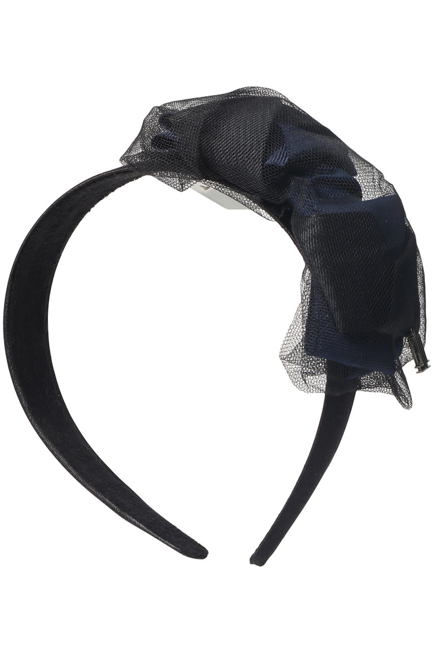 Lanvin En Bleu ランバン オン ブルー リボンカチューシャ ネイビー の通販 Elleshop エル ショップ