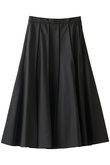 フェイクレザー切替スカート