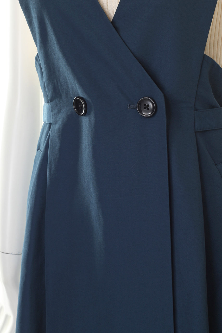 Lanvin En Bleu ランバン オン ブルー ジャンスカロングワンピース ブルー の通販 Elleshop エル ショップ