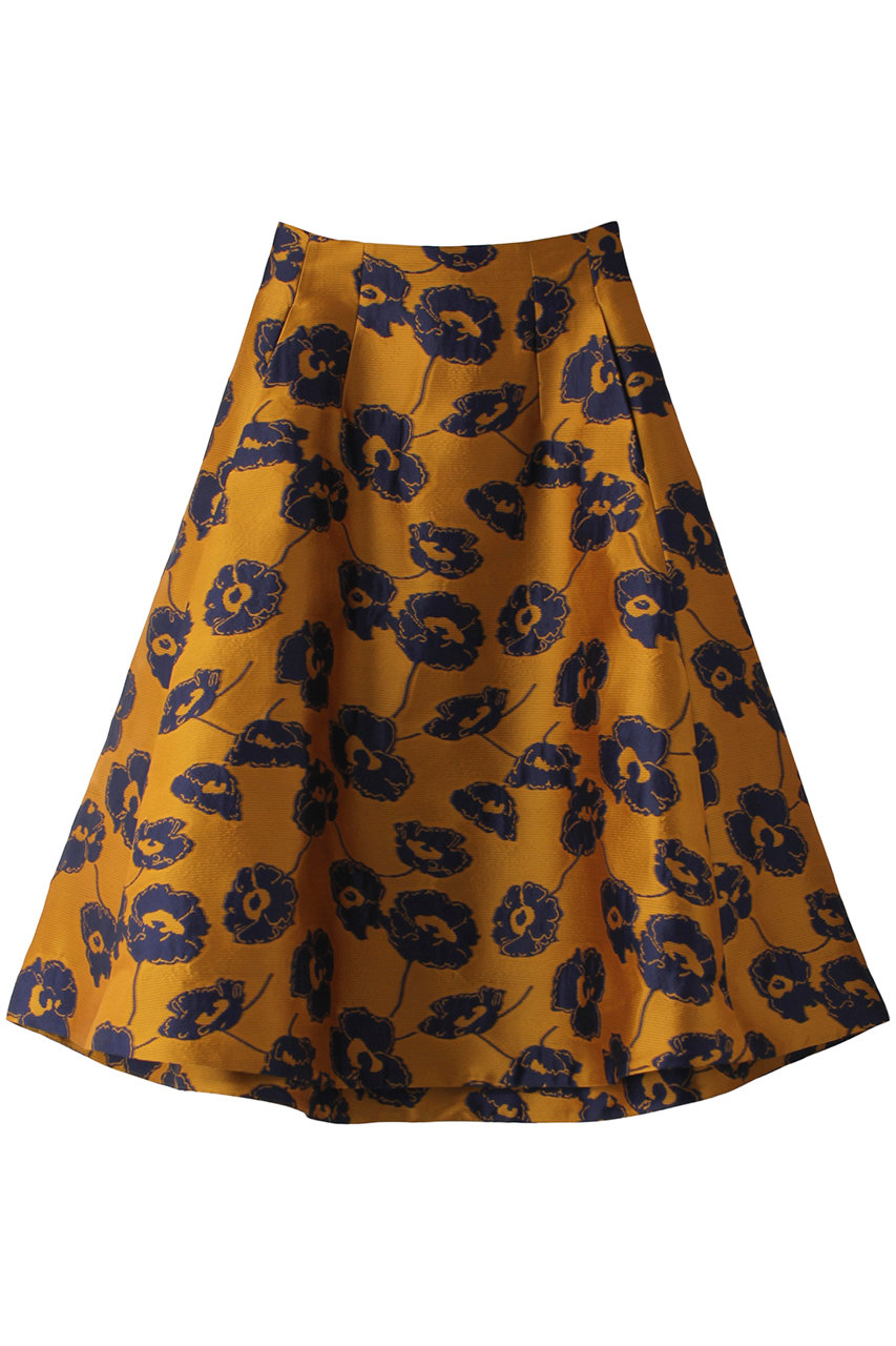 LANVIN en Bleu(ランバン オン ブルー)|ANEMONE JQスカート/イエロー の通販|ELLESHOP・(エル・ショップ) LANVIN en Bleu(ランバン オン ブルー)|ANEMONE JQスカート/イエロー の通販|ELLESHOP・(エル・ショップ)