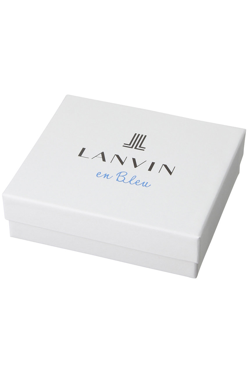 LANVIN en Bleu(ランバン オン ブルー)｜タフタ×レザー2つ折財布