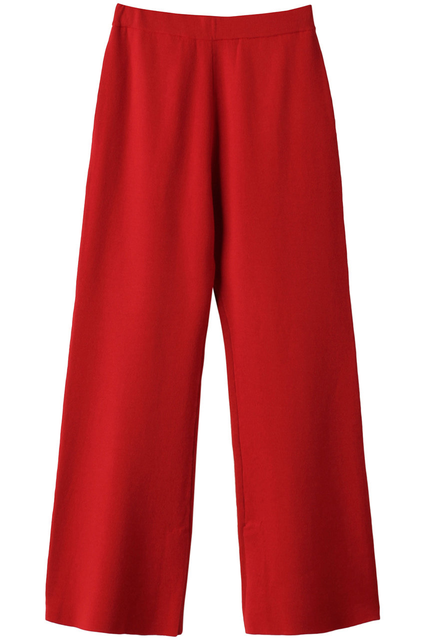 LANVIN en Bleu カラーニットパンツ (レッド, 38) ランバン オン ブルー ELLE SHOP LANVIN en Bleu カラーニットパンツ (レッド, 38) ランバン オン ブルー ELLE SHOP