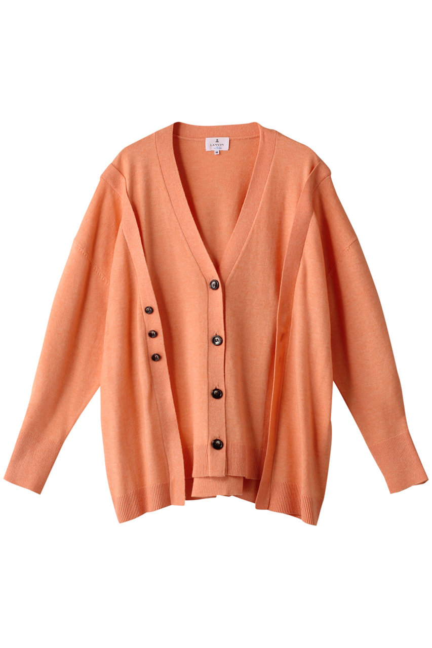 LANVIN en Bleu マルチウェイニットカーディガン (オレンジ, 38) ランバン オン ブルー ELLE SHOP LANVIN en Bleu マルチウェイニットカーディガン (オレンジ, 38) ランバン オン ブルー ELLE SHOP