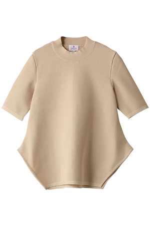 カーブスリットワッフルニット