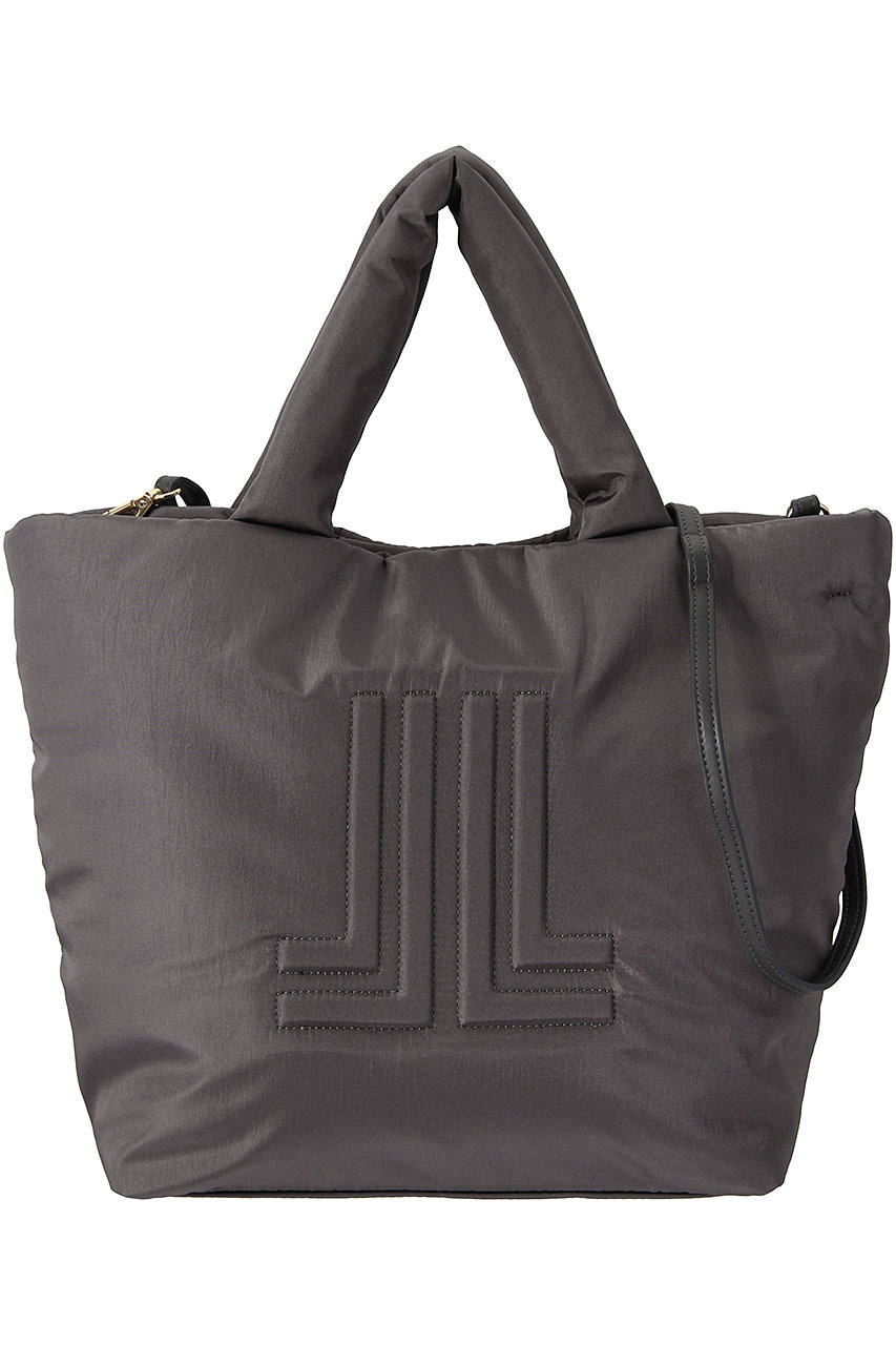 LANVIN en Bleu JLボンディング2WAYトート (グレー, F) ランバン オン ブルー ELLE SHOP LANVIN en Bleu JLボンディング2WAYトート (グレー, F) ランバン オン ブルー ELLE SHOP