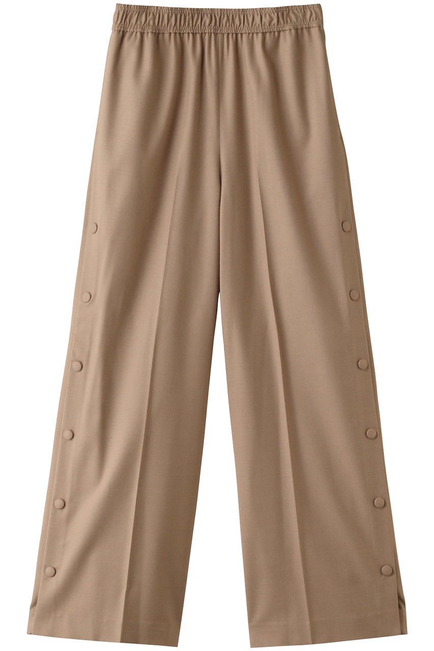 LANVIN en Bleu サイドボタンウエストゴムパンツ (ベージュ, 36) ランバン オン ブルー ELLE SHOP LANVIN en Bleu サイドボタンウエストゴムパンツ (ベージュ, 36) ランバン オン ブルー ELLE SHOP