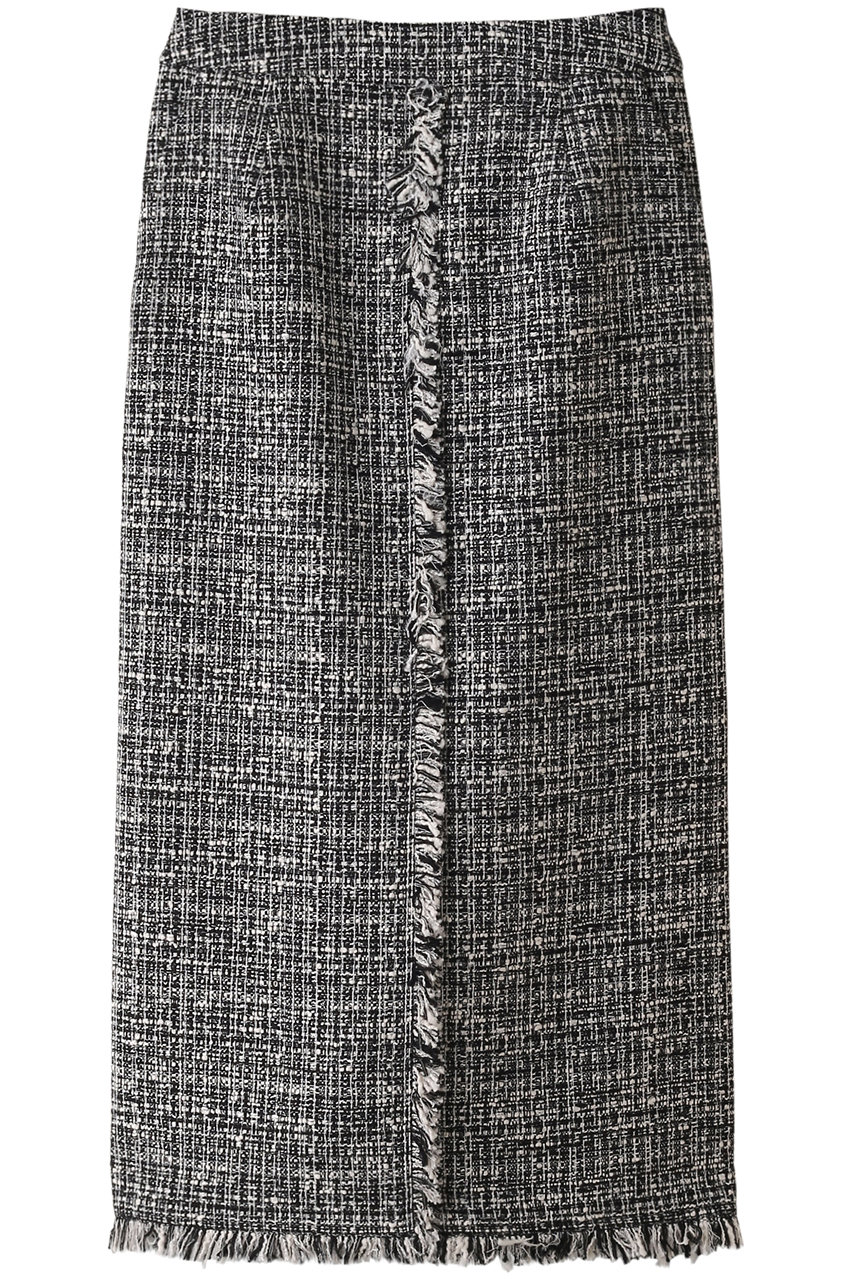 LANVIN en Bleu ミックスツイードスカート (ブラック, 38) ランバン オン ブルー ELLE SHOP LANVIN en Bleu ミックスツイードスカート (ブラック, 38) ランバン オン ブルー ELLE SHOP