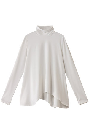 ランバン オン ブルー/LANVIN en Bleuのアシンメカーブヘムカットソー(110100/110103)