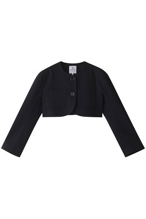 ✨美品✨ランバンオンブルー ラッフルレザージャケット 羊革