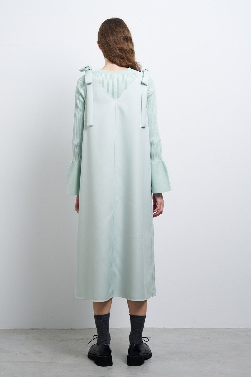 LANVIN en Bleu(ランバン オン ブルー)｜リボンジャンパードレス