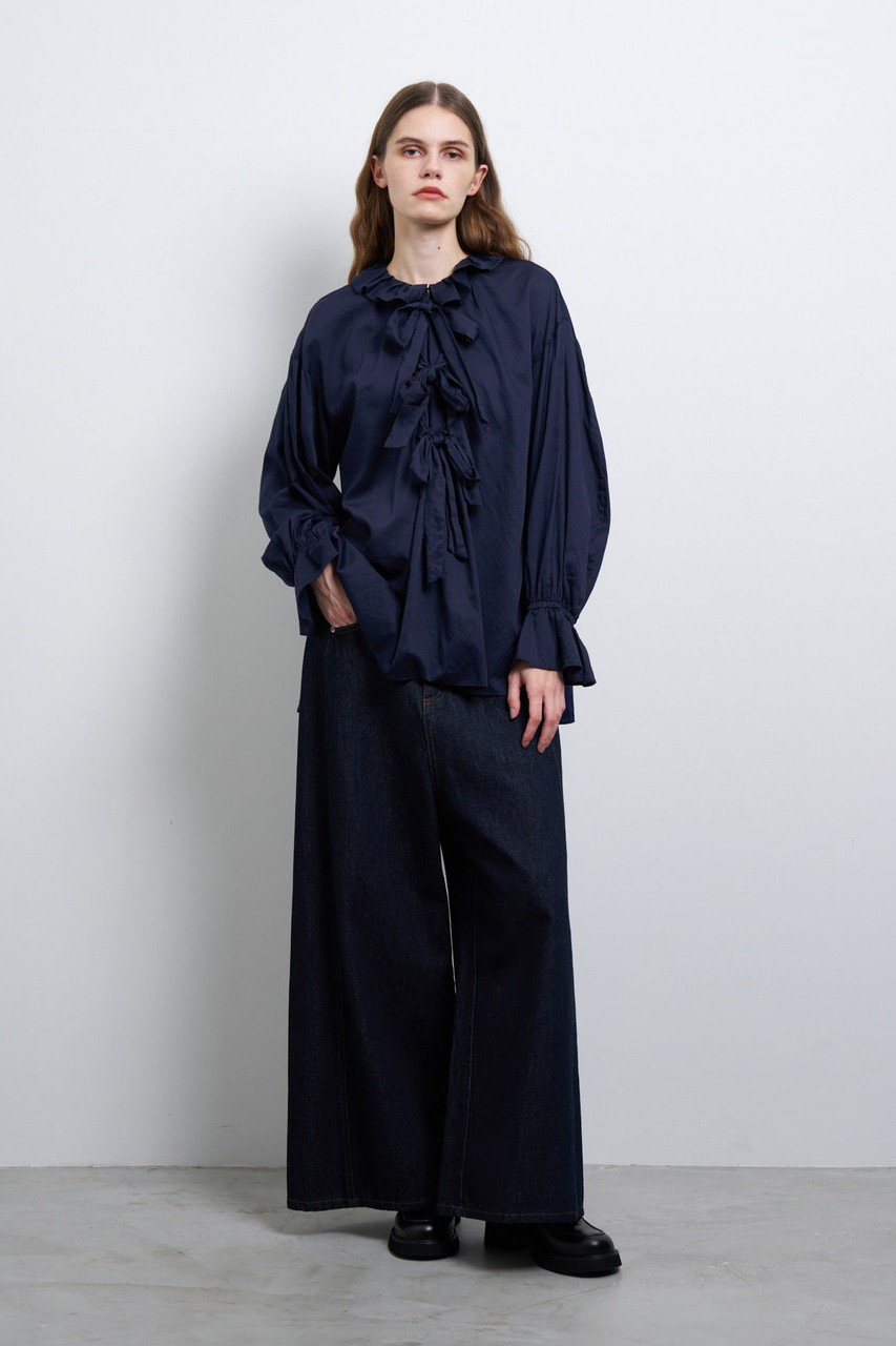 LANVIN en Bleu(ランバン オン ブルー)｜コットンサテンフロント