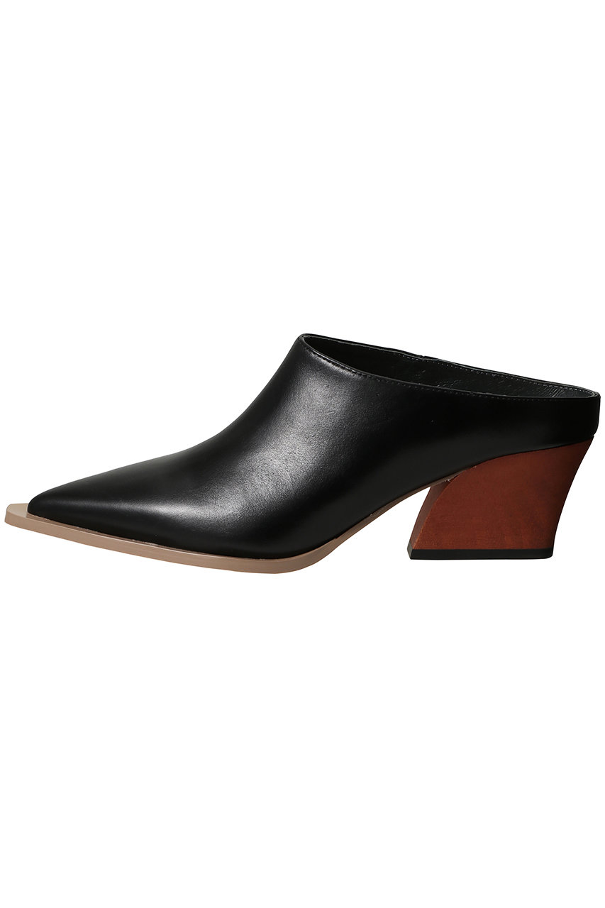 LANVIN en Blue】ビジュー ミュール ポインテッドトゥ S