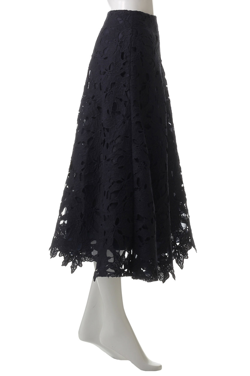 【美品】ランバンオンブルー　フレアスカート　size　38 LANVIN en Bleu - 古着 LANVIN en Bleu ランバンオンブルー 日本