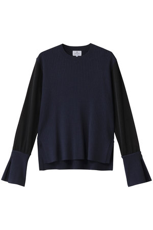 レビュー高評価アイテム特集｜ファッション通販 LANVIN en SHOP ブルーのニット通販｜ELLE オン Bleu｜ランバン トップス