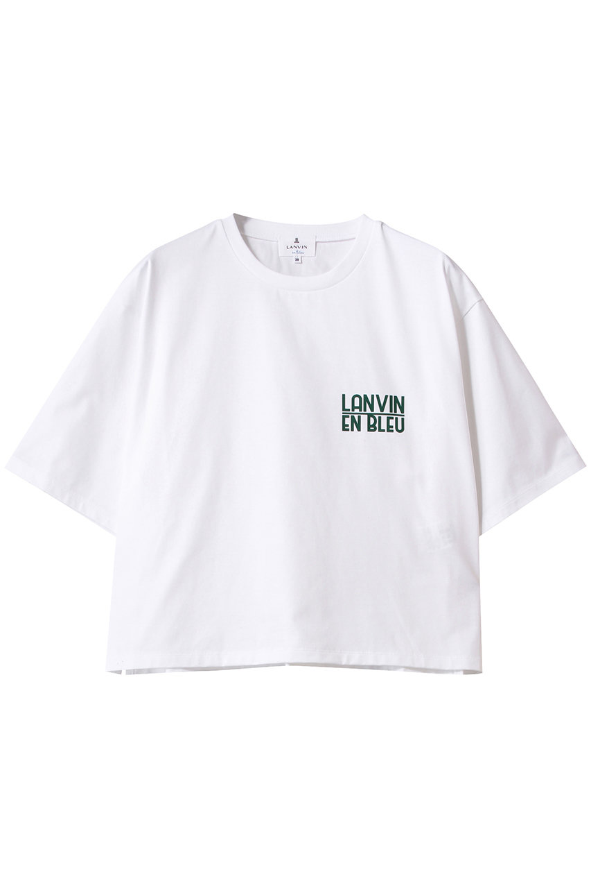 ランバン オン ブルー/LANVIN en BleuのワンポイントロゴＴシャツ(オフ/3534730)