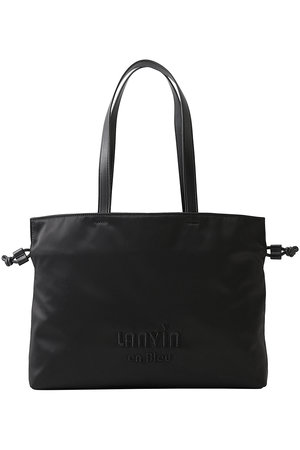 ランバン オン ブルー/LANVIN en Bleuの2wayサテンナイロンドロストトートバック小(120200/120201)