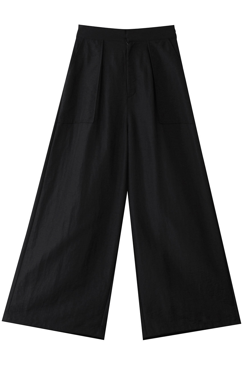 LANVIN en Bleu はっ水パラシュートパンツ (ブラック, 36) ランバン オン ブルー ELLE SHOP LANVIN en Bleu はっ水パラシュートパンツ (ブラック, 36) ランバン オン ブルー ELLE SHOP