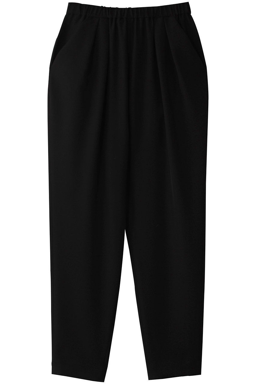 LANVIN en Bleu ペネシャンゴムテーパードパンツ (ブラック, 36) ランバン オン ブルー ELLE SHOP LANVIN en Bleu ペネシャンゴムテーパードパンツ (ブラック, 36) ランバン オン ブルー ELLE SHOP