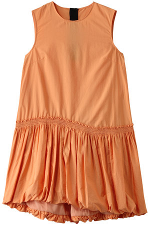 ランバン オン ブルー/LANVIN en Bleuのライトタフタチュニックワンピース(110500/110505)