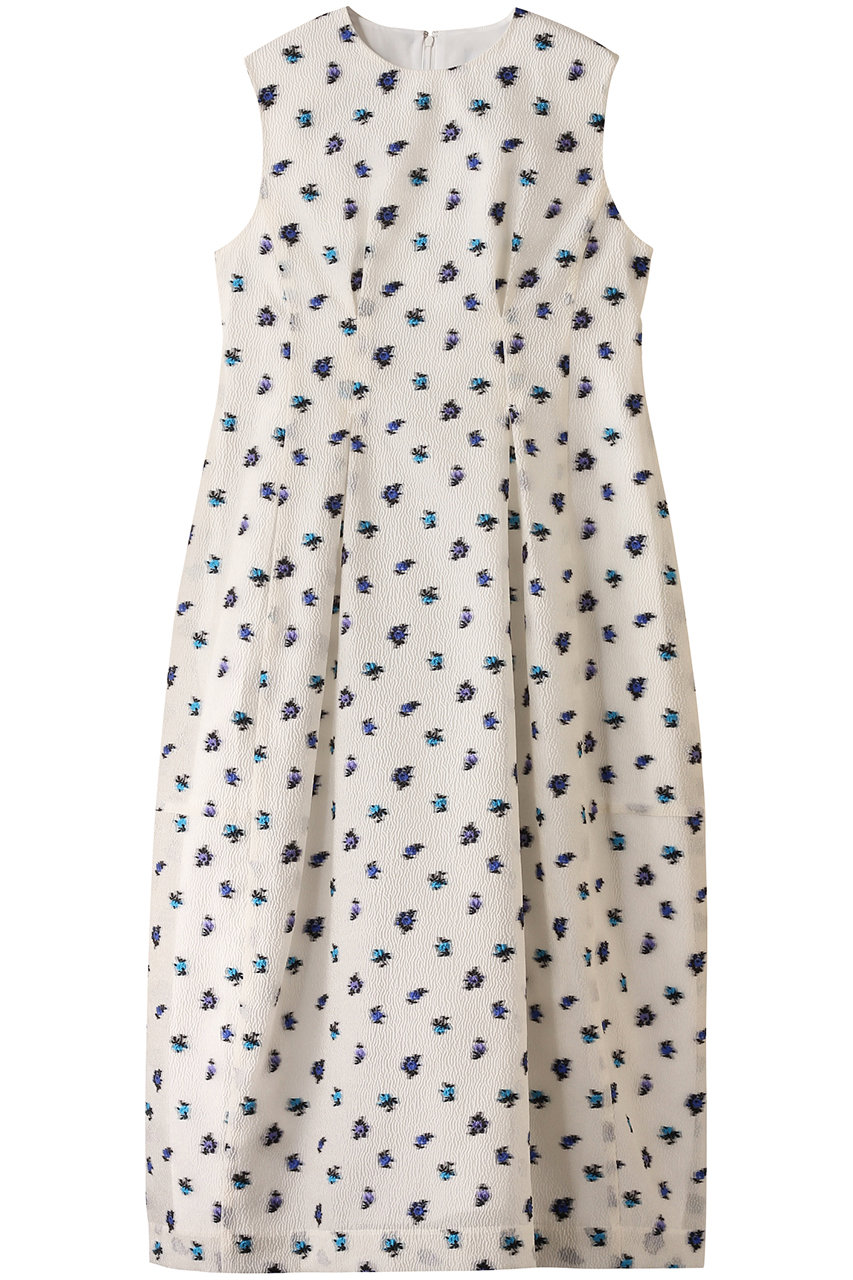 LANVIN en Bleu fleuretteシャガードワンピース (オフ, 36) ランバン オン ブルー ELLE SHOP LANVIN en Bleu fleuretteシャガードワンピース (オフ, 36) ランバン オン ブルー ELLE SHOP