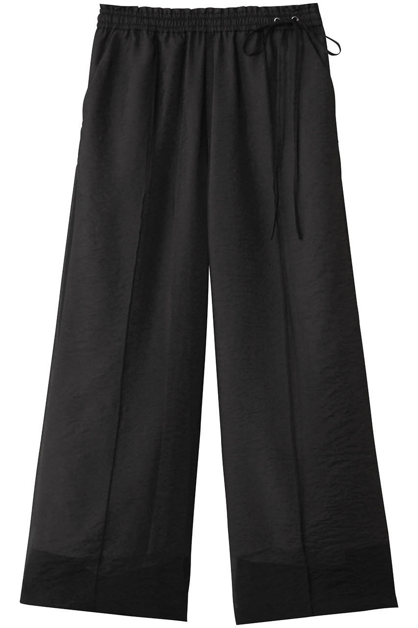 LANVIN en Bleu シアーオーガンジーレイヤードパンツ (ブラック, 36) ランバン オン ブルー ELLE SHOP LANVIN en Bleu シアーオーガンジーレイヤードパンツ (ブラック, 36) ランバン オン ブルー ELLE SHOP