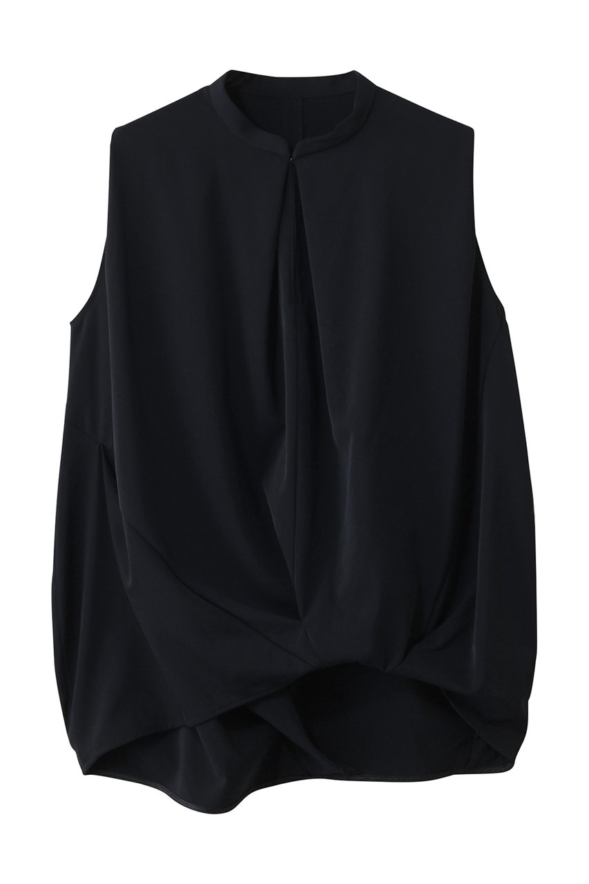 LANVIN en Bleu アシンメコクーンヘムスキッパーブラウス (ネイビー, 38) ランバン オン ブルー ELLE SHOP LANVIN en Bleu アシンメコクーンヘムスキッパーブラウス (ネイビー, 38) ランバン オン ブルー ELLE SHOP