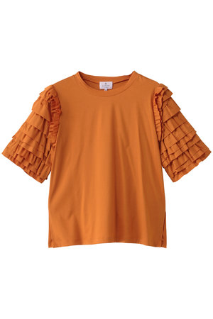 【美品】LANVINランバンオンブルー　ギャザーネックダンボールカットソー 楽天市場】ランバンオンブルー Tシャツ（Tシャツ・カットソー
