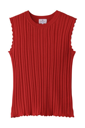 LANVIN en Bleu ランバンオンブルー ノースリーブ タンクトップ