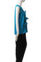 ノットリボンノースリーブカットソー ランバン オン ブルー/LANVIN en Bleu
