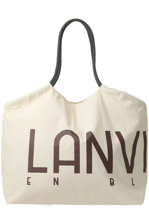 ランバン オン ブルー/LANVIN en Bleuのロゴドロストトートバッグ(120200/120201)