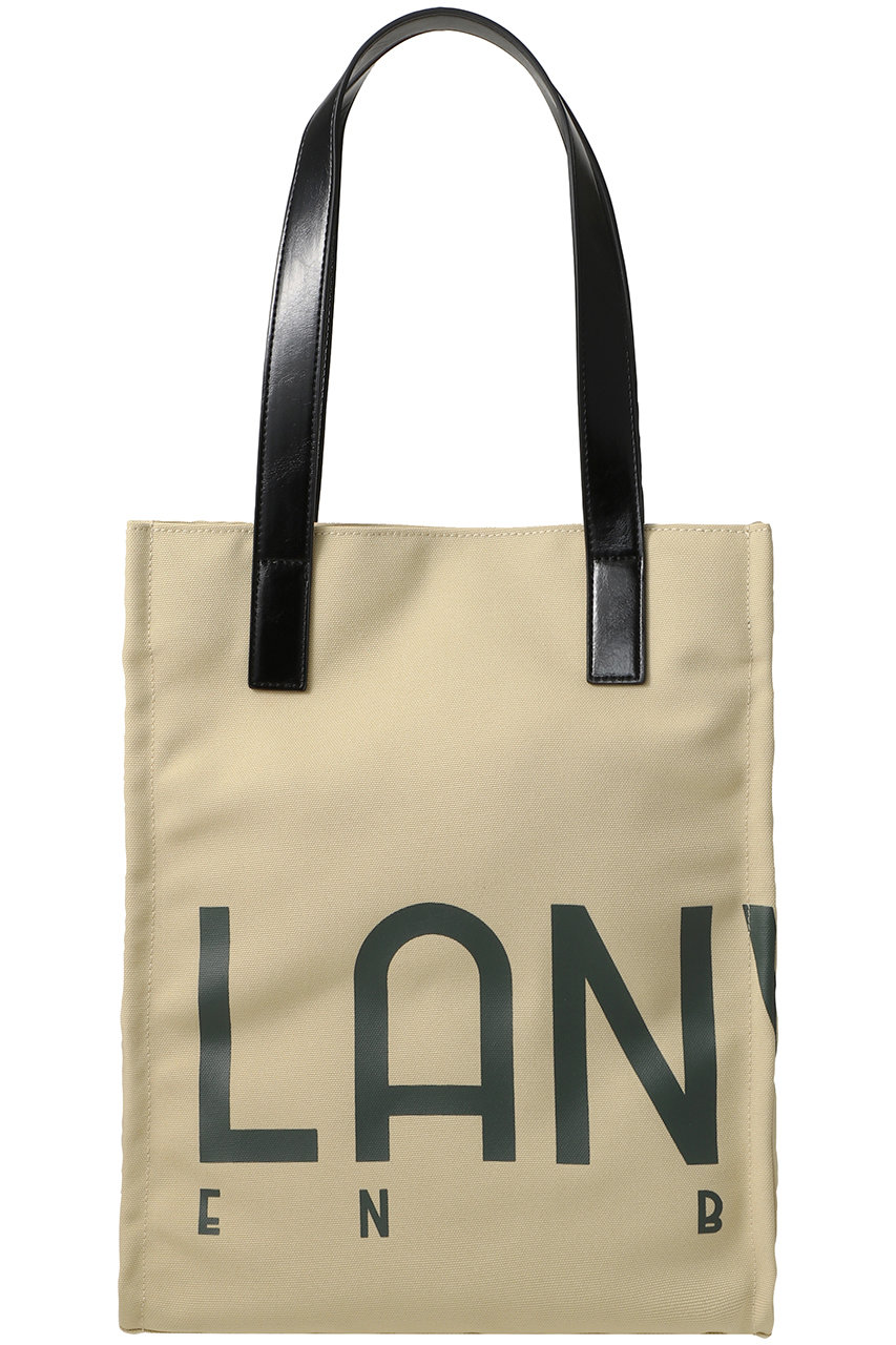 LANVIN en Bleu ロゴポリエステルキャンバストートバッグ (イエロー, F) ランバン オン ブルー ELLE SHOP LANVIN en Bleu ロゴポリエステルキャンバストートバッグ (イエロー, F) ランバン オン ブルー ELLE SHOP