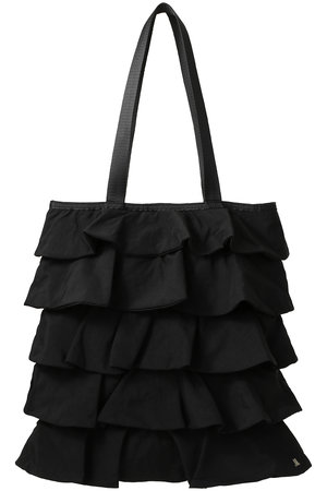 ランバン オン ブルー/LANVIN en Bleuのフリルティアードトートバッグ(120200/120201)