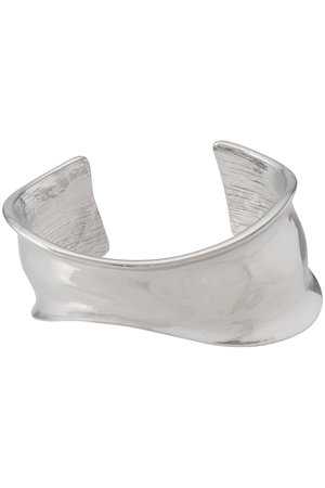 ランバン オン ブルー/LANVIN en Bleuのウェーブラインメタルバングル(150300/150301)