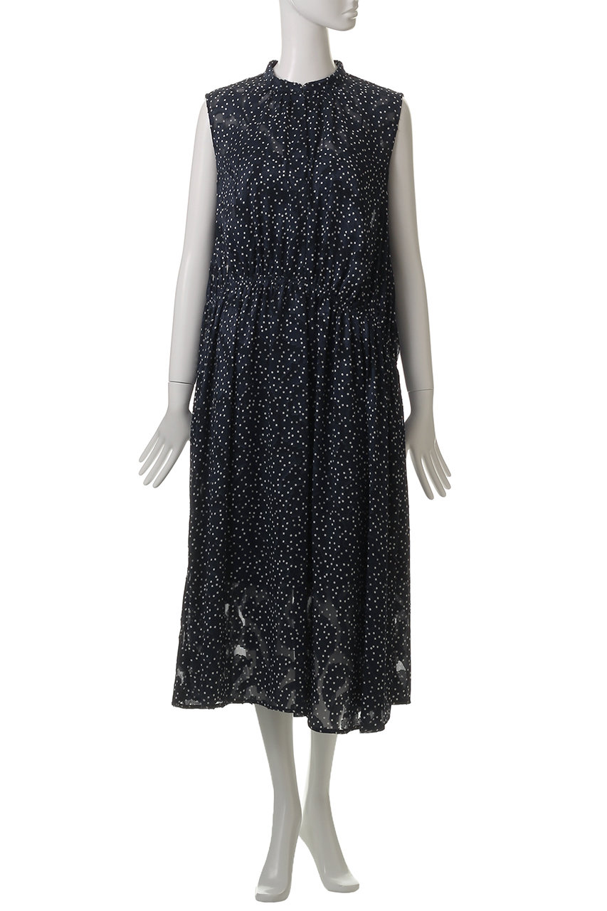 新品　LANVIN en bleu シャドーチェック　ワンピース ワンピース・ドレス | LANVIN en Bleu | ランバン オン ブルー