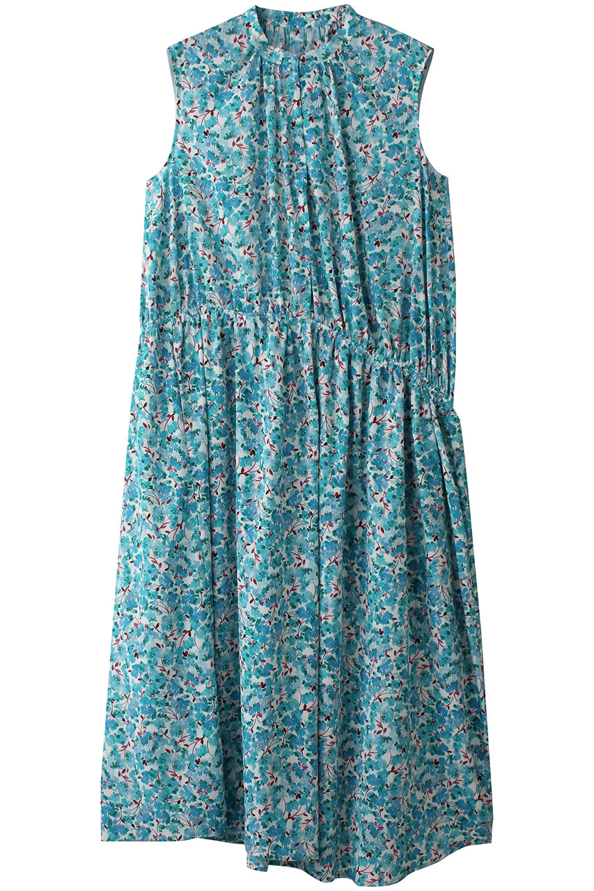 LANVIN en Bleu Brume Dot/Lush Gardenワンピース (グリーン, 36) ランバン オン ブルー ELLE SHOP LANVIN en Bleu Brume Dot/Lush Gardenワンピース (グリーン, 36) ランバン オン ブルー ELLE SHOP