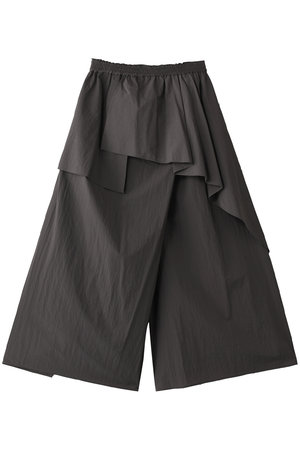 はっ水ナイロンラッフルパンツ